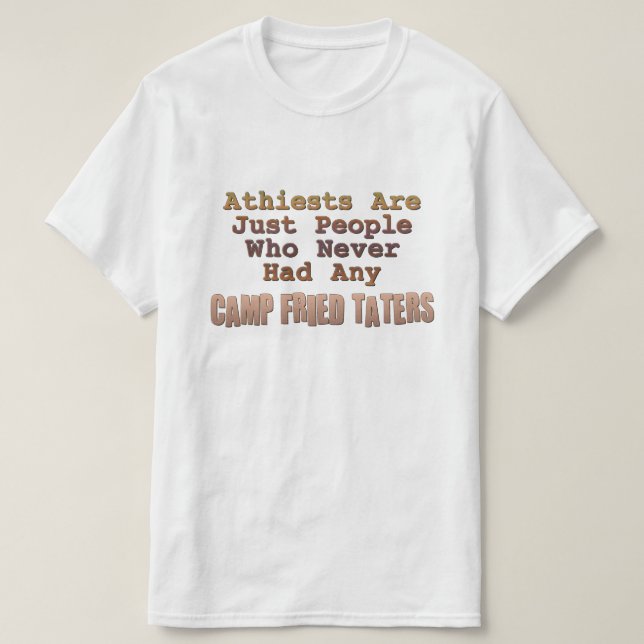 T-shirt Camp Fried Taters (Design devant)