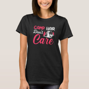 T-shirt Camp Hair Dont'Care Camper Happiness Gla