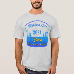 T-shirt Camp Kassa 2021 Blue