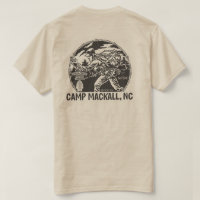 "Camp Mackall" - auvent triple - arrière