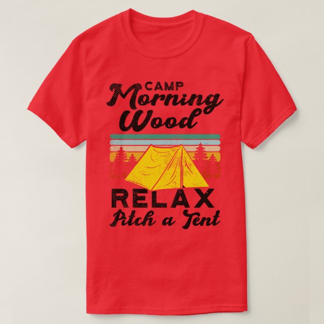 T-shirt Camp Morning Wood (Design devant)