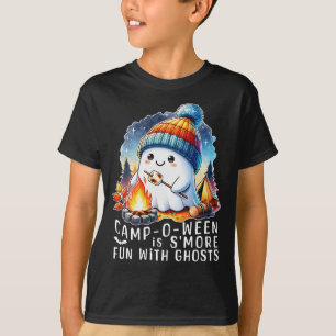 T-shirt Camp-O-Ween est S'More amusant avec Ghosts Hallowe