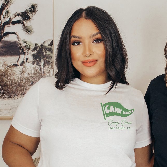 T-shirt Camp Personnalisé Bach Bachelorette Mountain Favor (Créateur téléchargé)