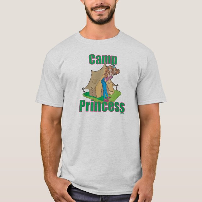 T-shirt CAMP-Princesse (Devant)