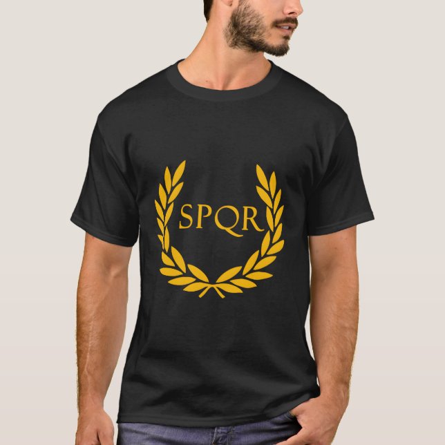 T-shirt Camp Spqr Jupiter Ro Légions (Devant)