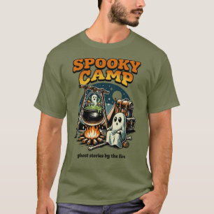 T-shirt Camp Squelette – Histoires de Fantômes autour du F