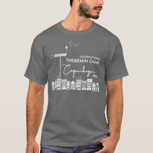 T-shirt Camp Theremin International - Copenhague - Gris