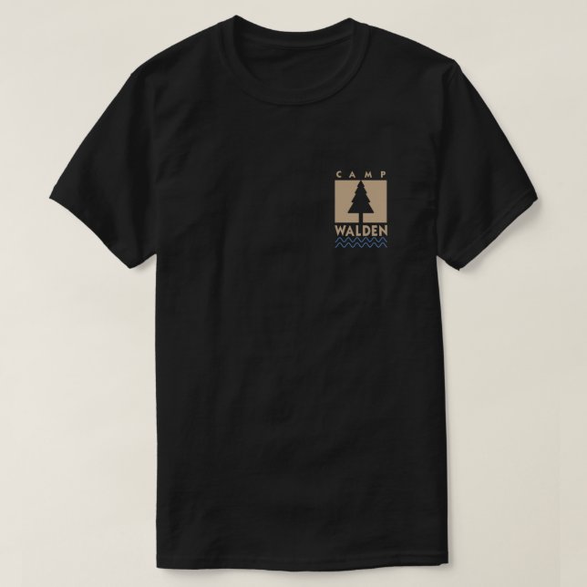 T-shirt Camp Walden (Tan) .png (Design devant)