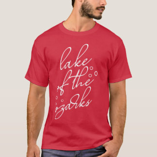 T-shirt Campage en mode lac Nature Extérieur Lac D'Ozark v