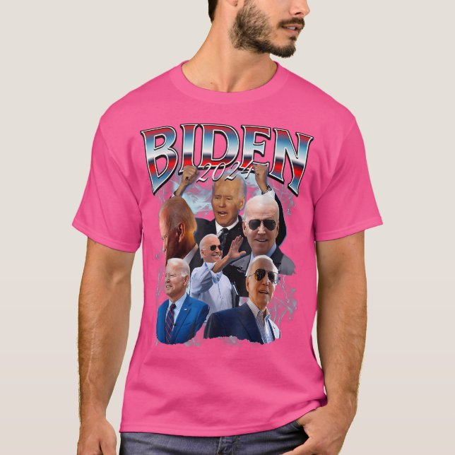 T-shirt Campagne Biden 2024 (Devant)