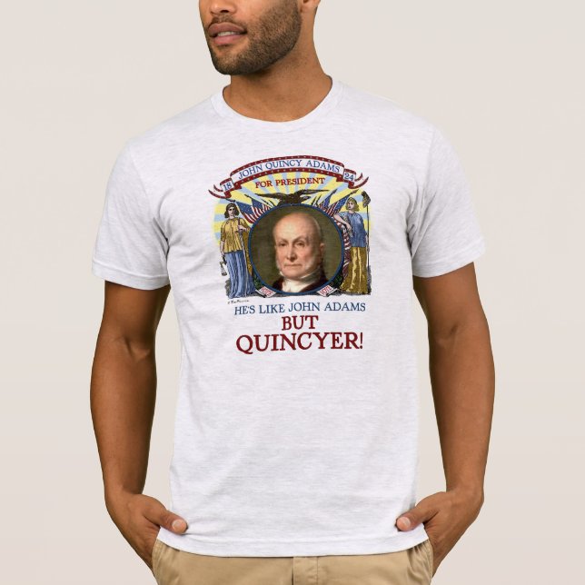 T-shirt Campagne de John Quincy Adams 1824 (Devant)