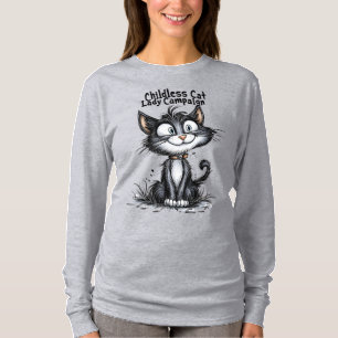 T-shirt Campagne de la Dame des Chats sans Enfants
