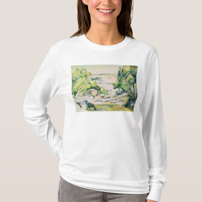 T-shirt Campagne de Paul Cezanne | en Provence (Devant)