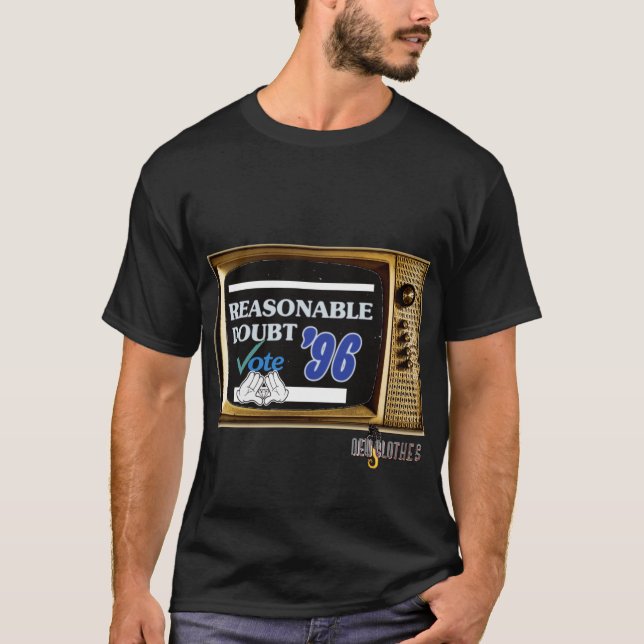 T-shirt Campagne du doute raisonnable  (Devant)