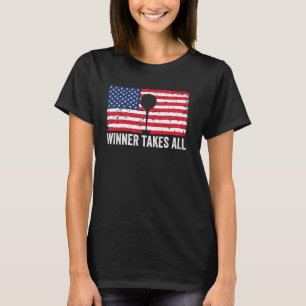 T-shirt Campagne électorale Golfer 2024 Golf politique Pla