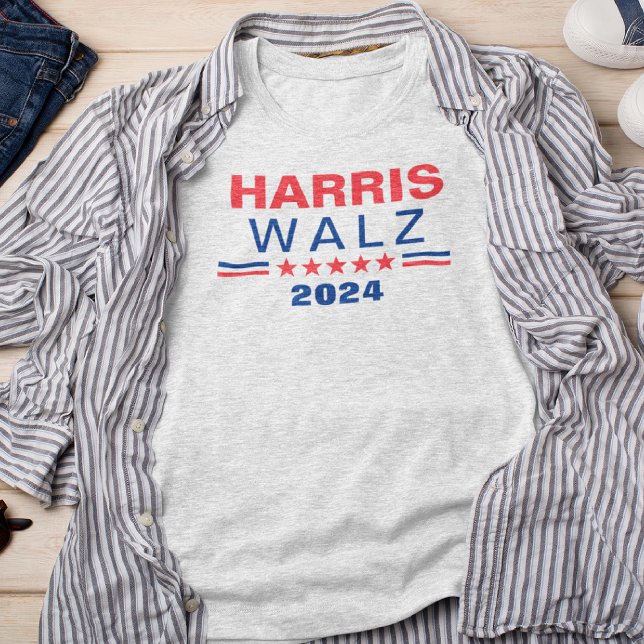 T-shirt campagne électorale Harris Walz 2024 (Créateur téléchargé)
