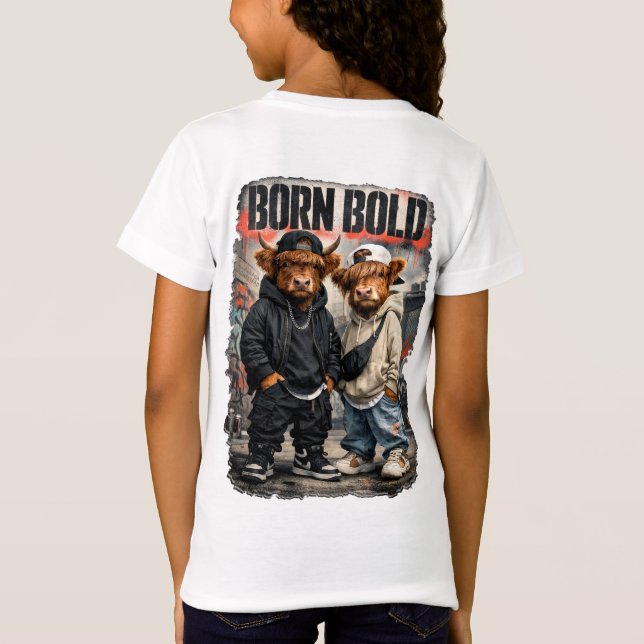 T-Shirt Campagne élevée, ville cool -  (Dos)
