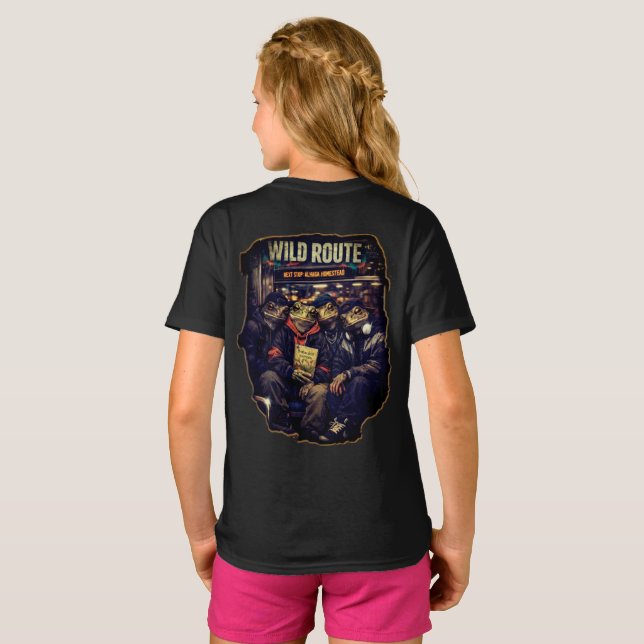 T-shirt Campagne élevée, ville cool -  (Dos entier)