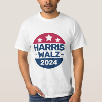 T-shirt Campagne Kamala Harris Tim Walz 2024 Président