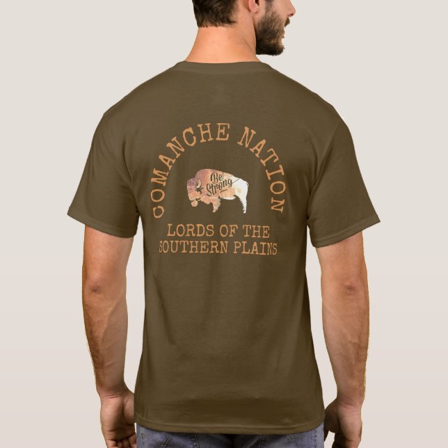 T-SHIRT CAMPAGNE NATIONALE "SOYONS FORTS" - COMANCHE (Dos)