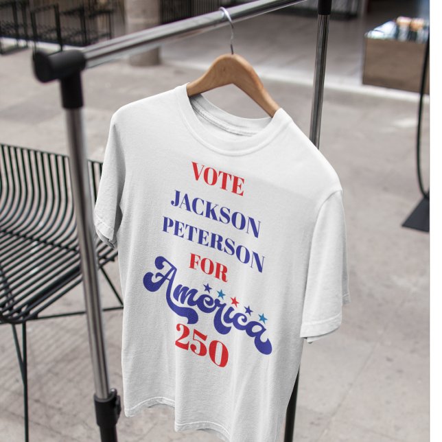 T-shirt Campagne politique du 250e anniversaire de l'Améri (Créateur téléchargé)