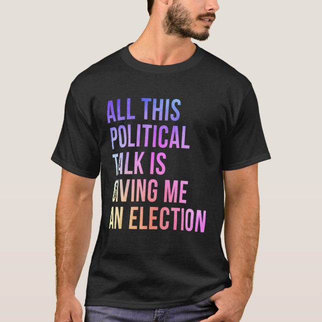 T-shirt Campagne politique Élection bipartisane du vote (Devant)
