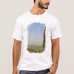 T-shirt Campagne près de Pienza. Val d'Orcia, Sienne
