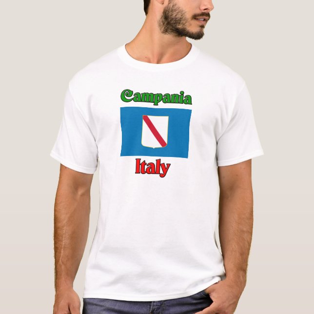 T-shirt Campanie Italie (Devant)