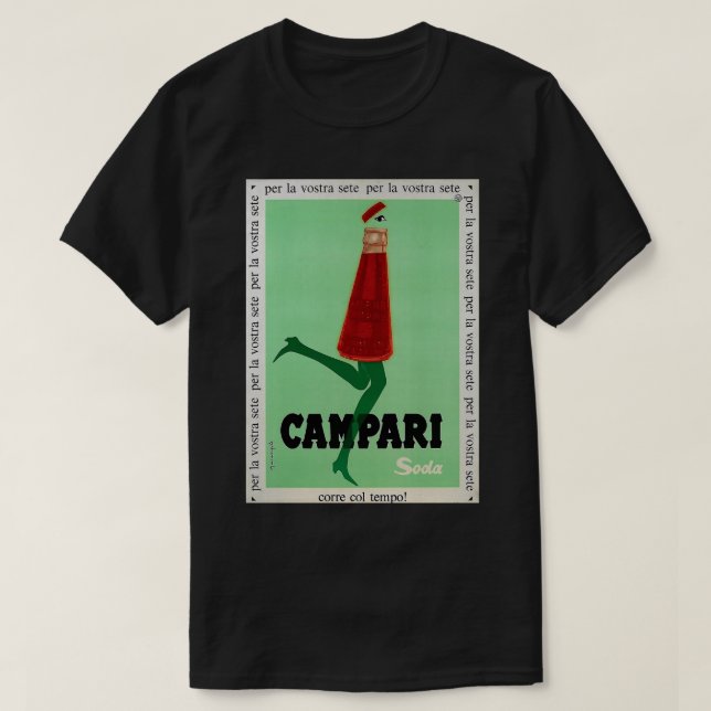 T-shirt Campari Soda Classic T Shirt (Design devant)