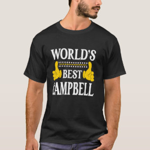 T-shirt Campbell Nom de famille Famille Nom de famille Bes