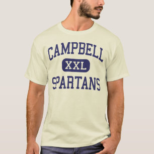 T-shirt Campbell - Spartans - lycée - Smyrna la Géorgie