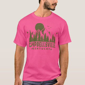 T-shirt Campbellsville Kentucky Mountain Souvenir actif