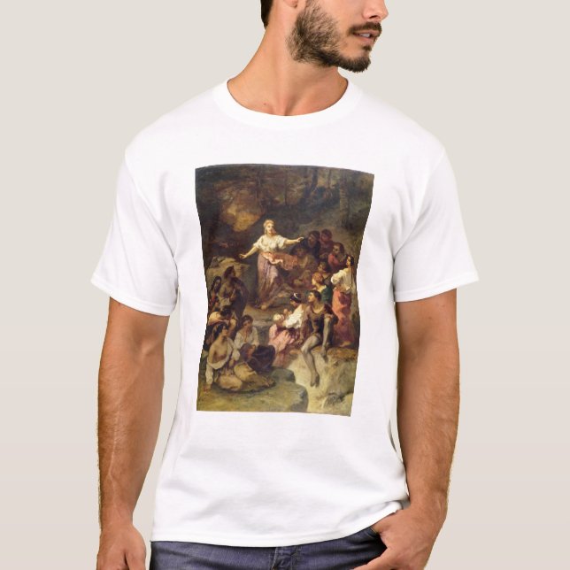 T-shirt Campement gitan, 1848 (Devant)