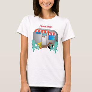 T-shirt Camper Caravane Teardrop Thunder_Cove