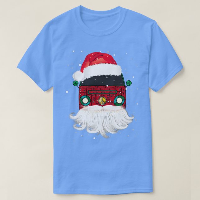 T-shirt Camper de Noël (Design devant)
