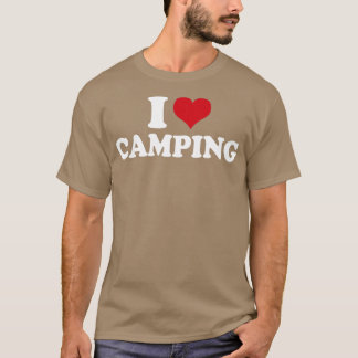 T-shirt Camper I Love Camping1