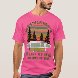T-shirt Camper Pop Up Camper vintage Camper Randonnée Pêch