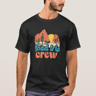 T-shirt Camper Road Trip Family Matching Group Camper Cre