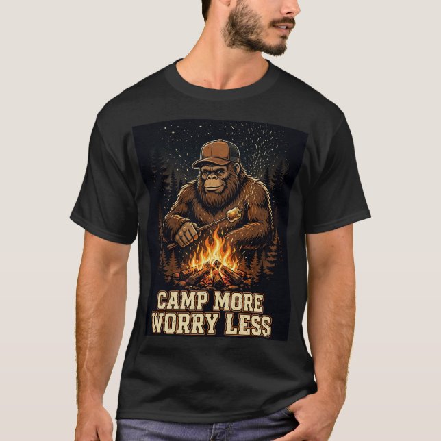 T-Shirt Campes Plus Inquiète Moins (Devant)