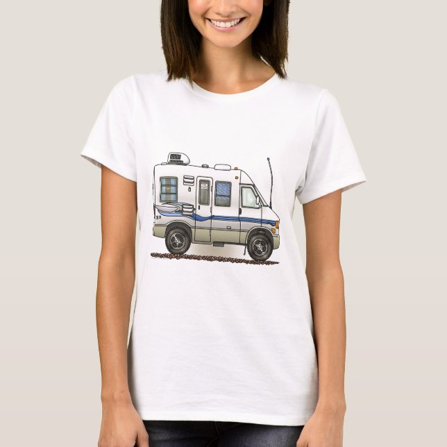 T-shirt Campeur rv de Winnebago de Rialta (Devant)