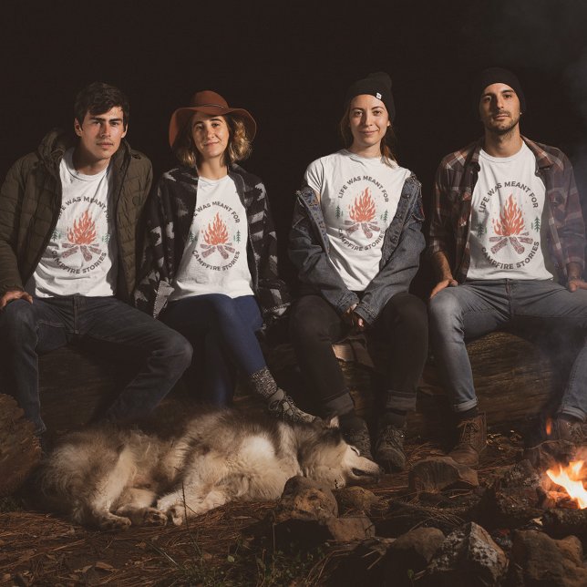 T-shirt Campfire Stories Camping (Créateur téléchargé)