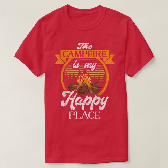 T-shirt Camping (Design devant)