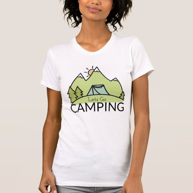 T-shirt Camping (Devant)