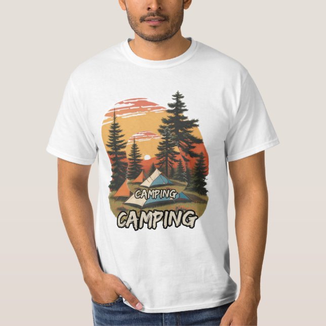 T-shirt Camping (Devant)