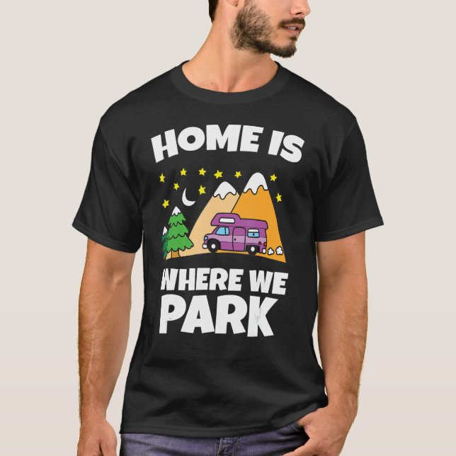 T-shirt Camping (Devant)