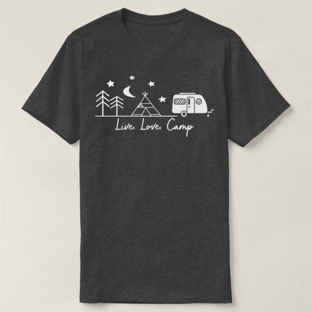 T-shirt Camping 25 (Design devant)