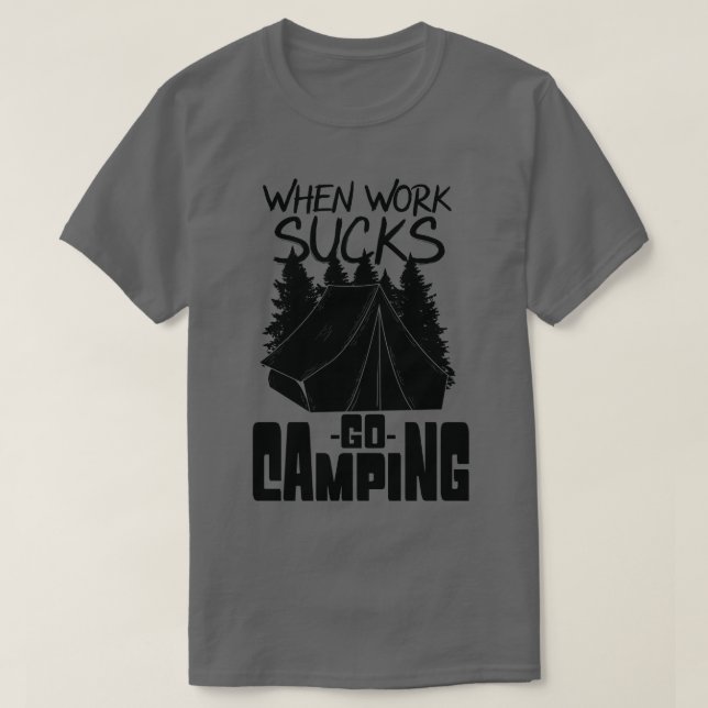 T-shirt Camping 5 (Design devant)