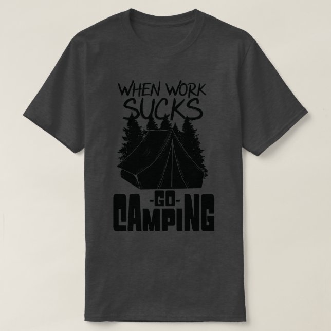 T-shirt Camping 5 (Design devant)
