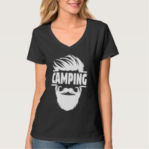 T-shirt Camping à cheval Feu de camp