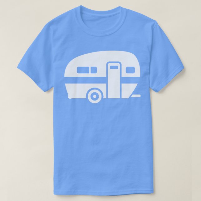 T-shirt Camping avan remorque 1 (Design devant)